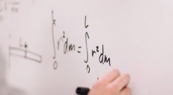 math equation on white board